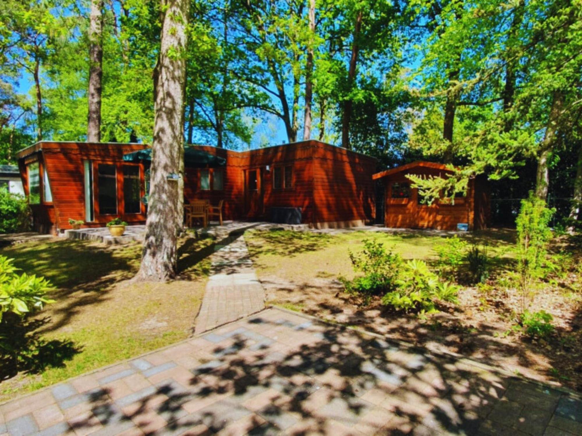 Wooden Nature Chalet - Dennenrhode Doornspijk Villa Exterior photo